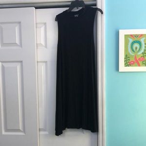 TMG black sleeveless dress